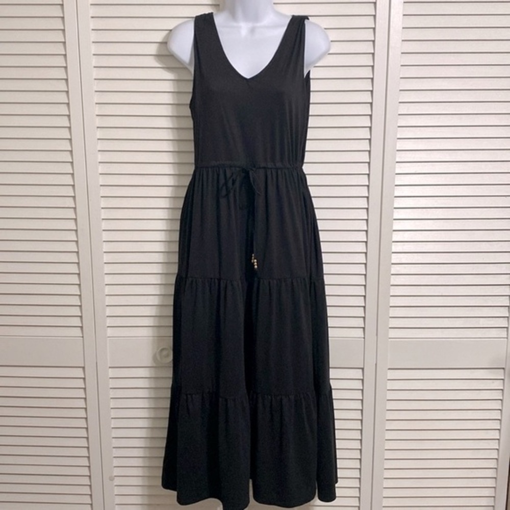 C Wonder by Christian Siriano Tiered Maxi Dress